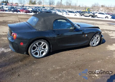 2003 BMW Z4 3.0I from USA, damaged, VIN 4USBT53453LT23288